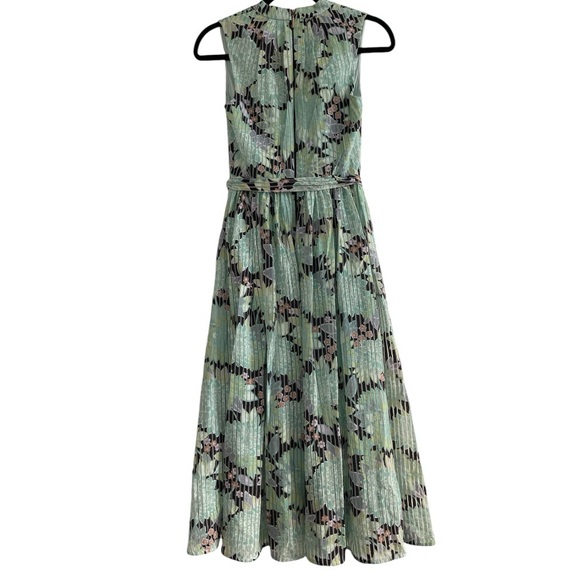 Kate Spade Black Dehlia Bloom Brunout Midi Dress - Picture 4 of 6